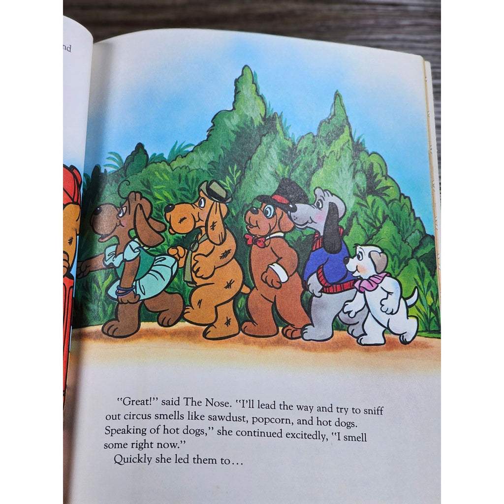 Snowball the Wonder Dog Golden Book 1986 Pound Puppies VTG Kids