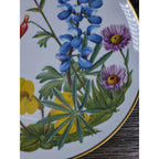 Franklin Mint Northwest Wildflowers Plate 1978 Porcelain