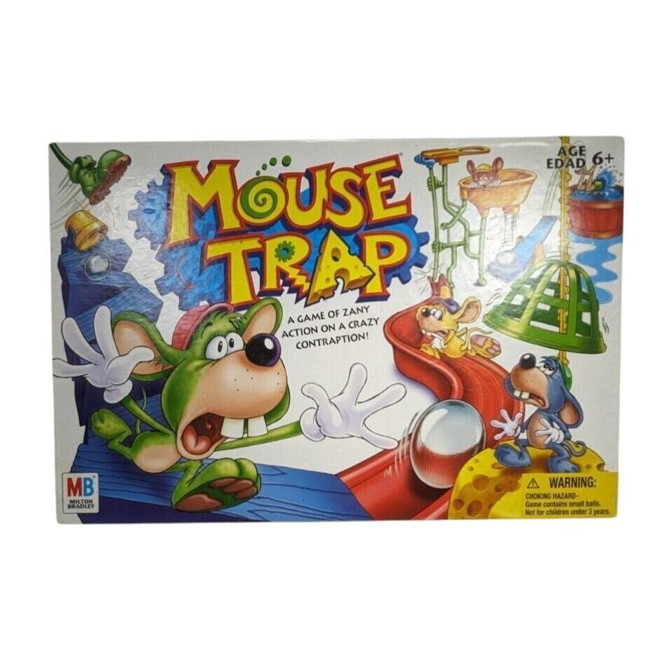 Mouse Trap Board Game Hasbro Complete Rube Goldberg Game