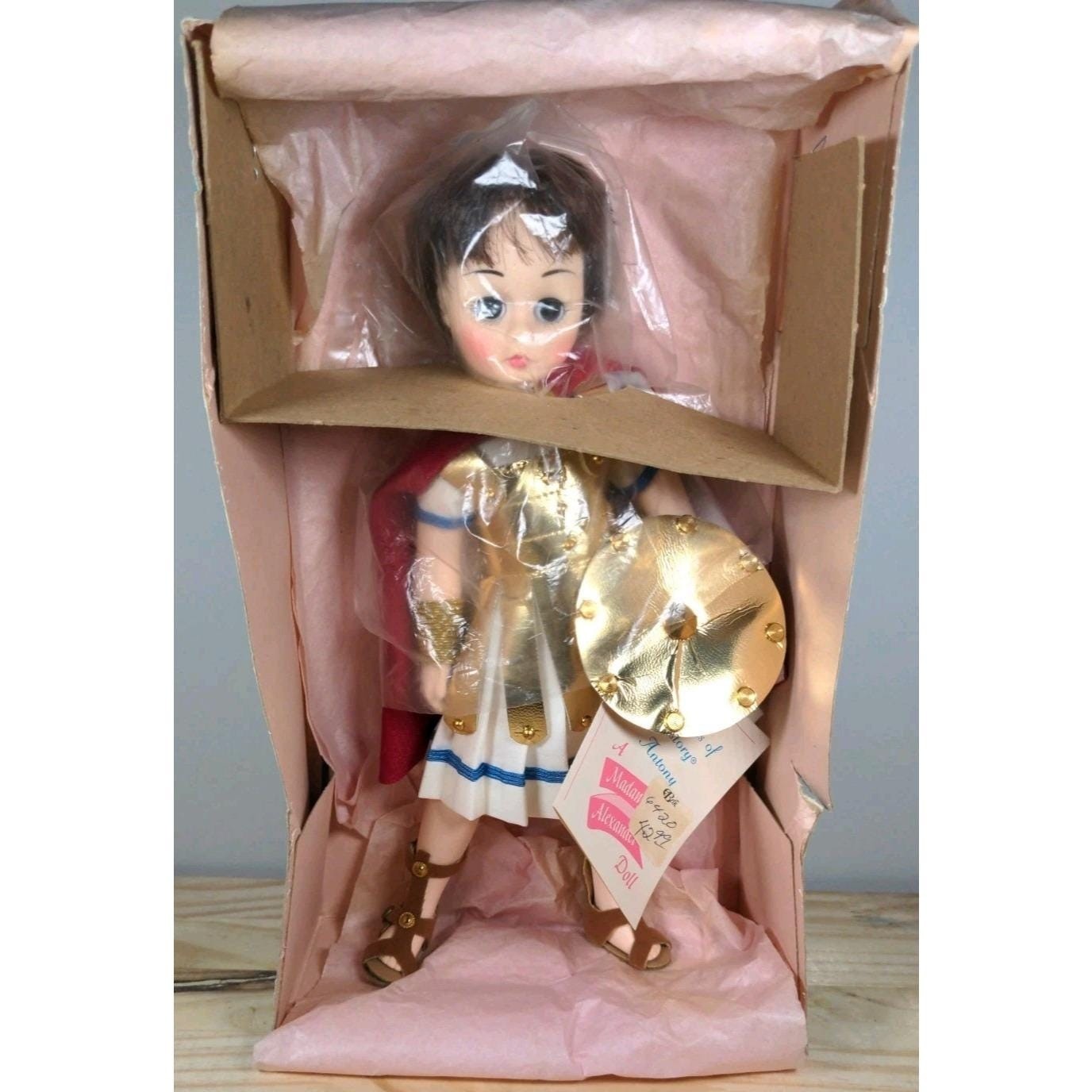 Vintage Madame Alexander Marc Antony Doll Portraits of History w Box