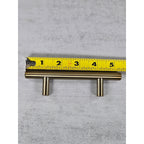 Vintage Brass Cabinet Pull Center Modern Drawer Handle