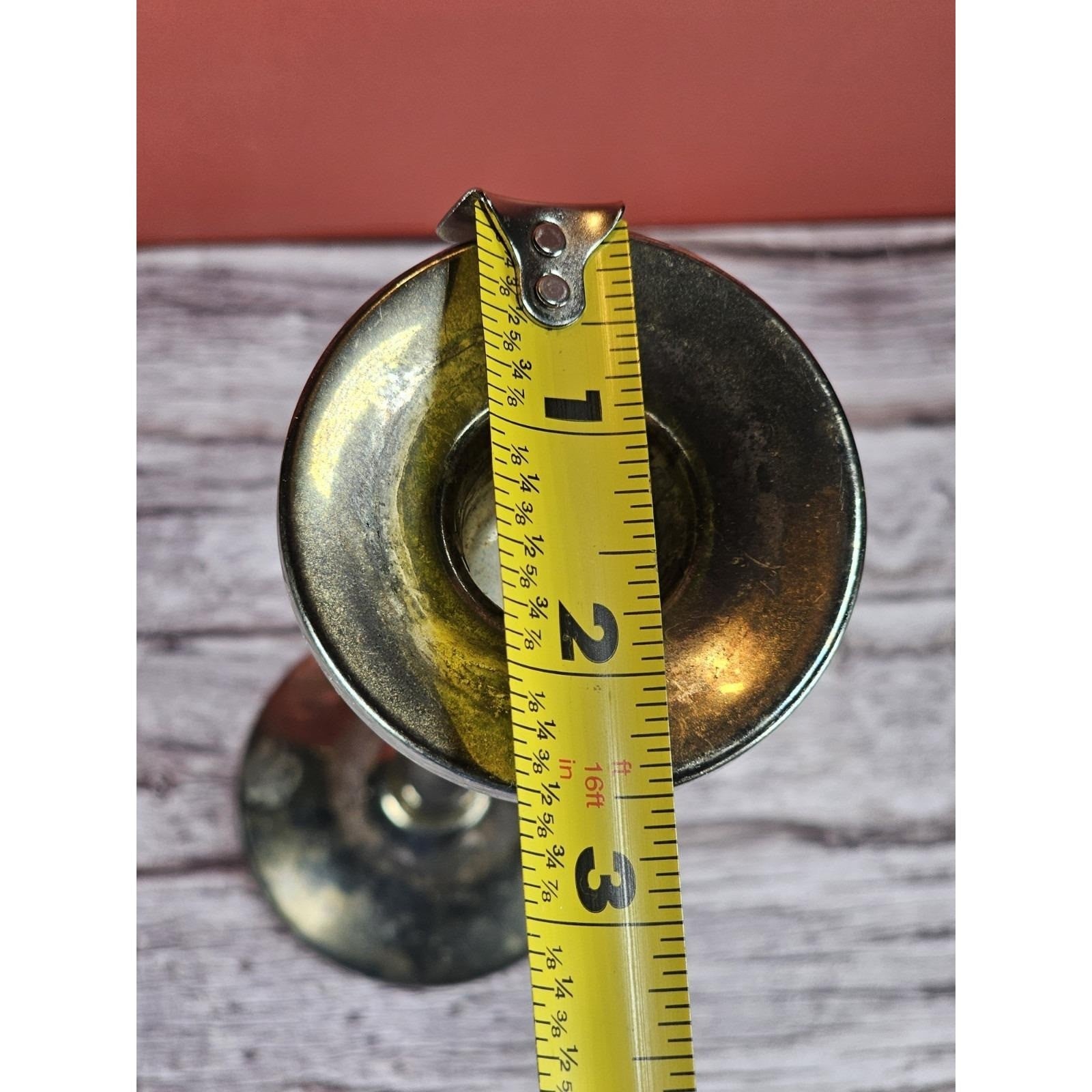 Vintage Godinger Silver Plated Candlestick Holder 10 Inch Tall Elegant Decor