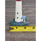 Mini Resin Lighthouse Figurine Coastal Nautical Decor Small Lighthouse