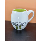 Vintage Rae Dunn Halloween Mug Set of 6 Ceramic Witch Theme Cups