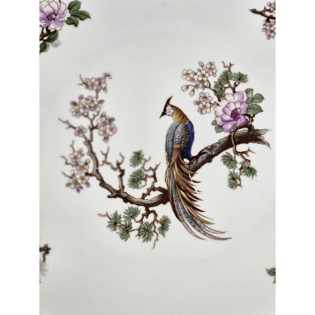 Vintage Heinrich H & C Bird of Paradise Porcelain Plate 7 3/4"