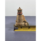 Ks Collection Lighthouse Figurine 3 Inch 1990s Hand Painted
