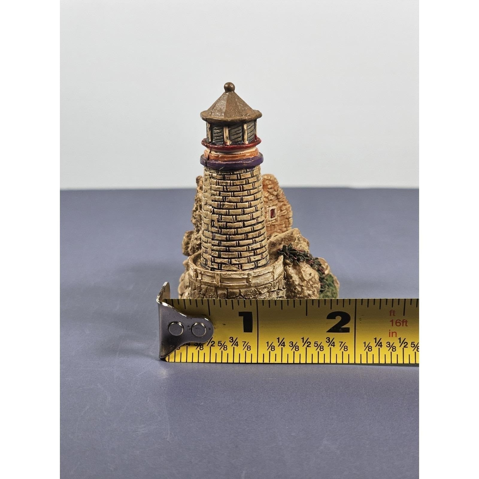 Ks Collection Lighthouse Figurine 3 Inch 1990s Hand Painted