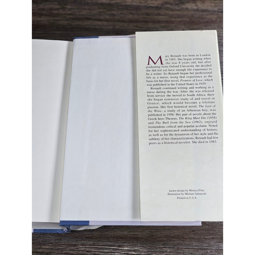 The Bull from the Sea Mary Renault 1992 HC Book of the Month