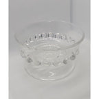 Vintage Clear Glass Sundae Dish Footed Ice Cream Dessert Cup