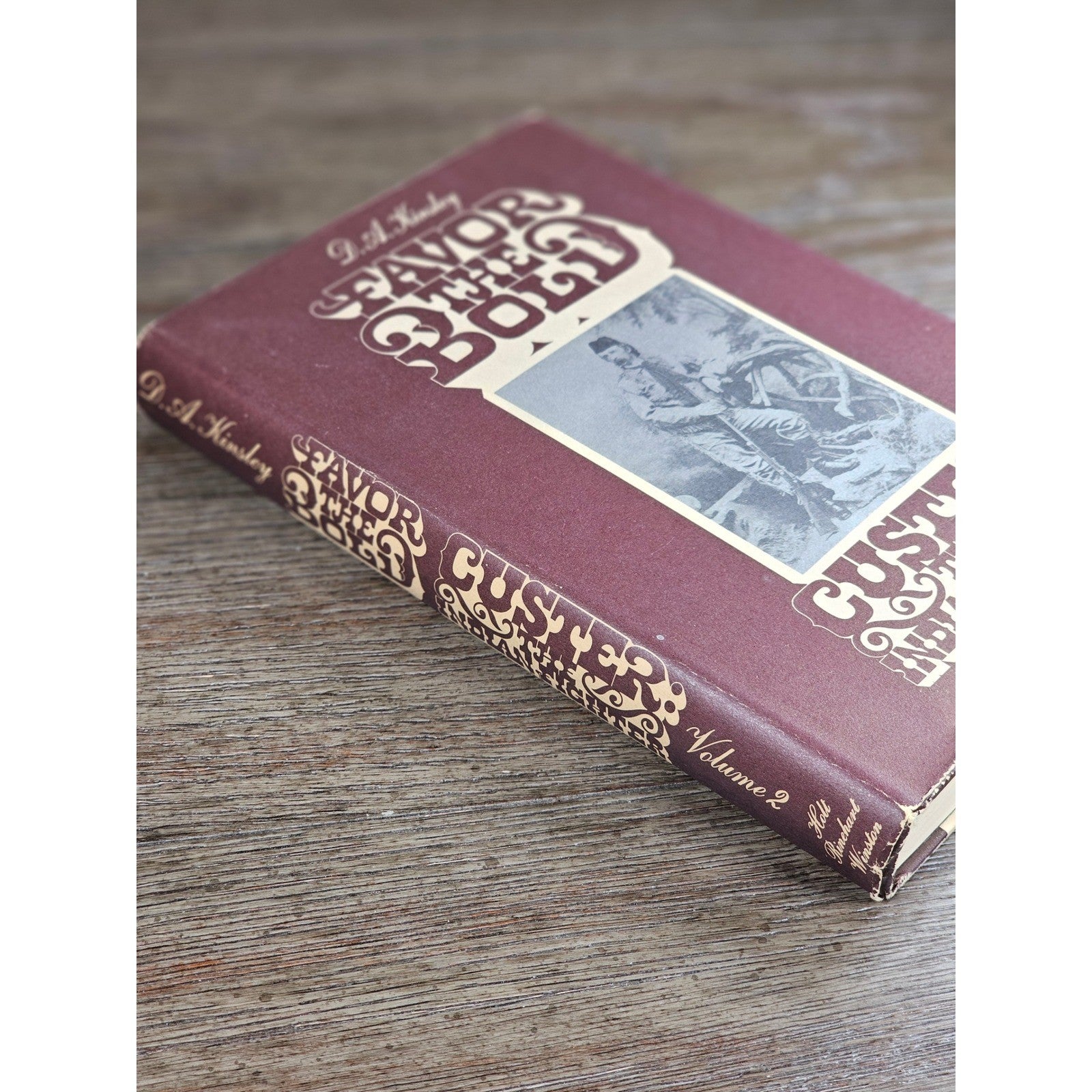 Savor the Bold Custer Indian Fighter Vol 2 1968 First Edition HC