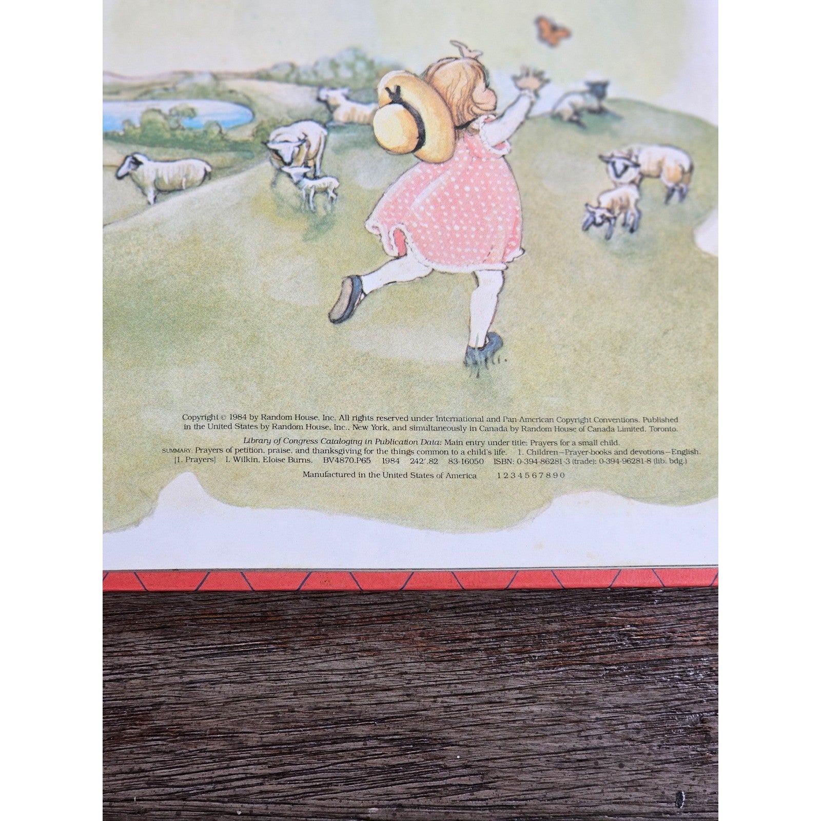 Prayers for a Small Child 1984 Eloise Wilkin Hardcover Random House