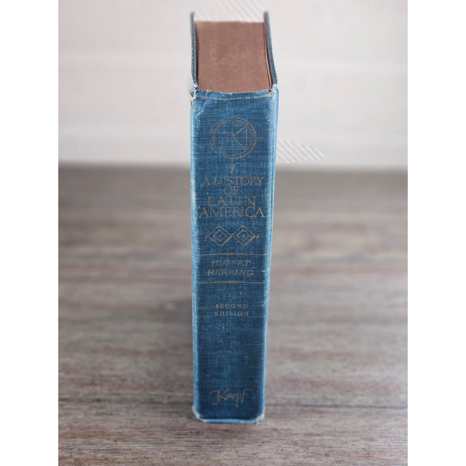 1961 A History of Latin America Hubert Herring 2nd Ed Knopf HC