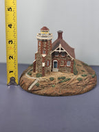 Passage Island Lighthouse Replica By Danbury Mint 1994 Historic American Lightho