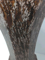 Vintage Red Speckled Glass Vase