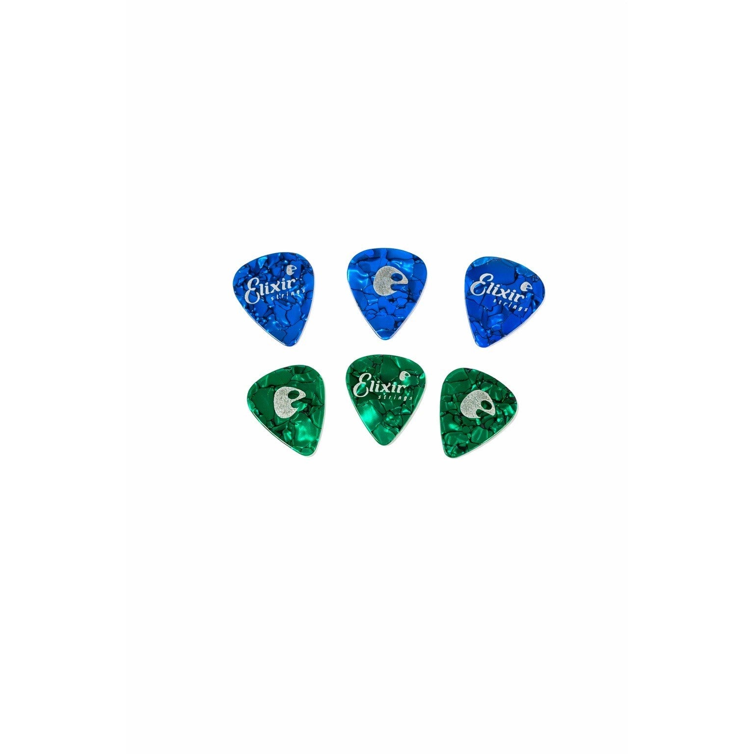 Elixir Guitar Picks Set of 6 Medium Gauge Promotional Picks