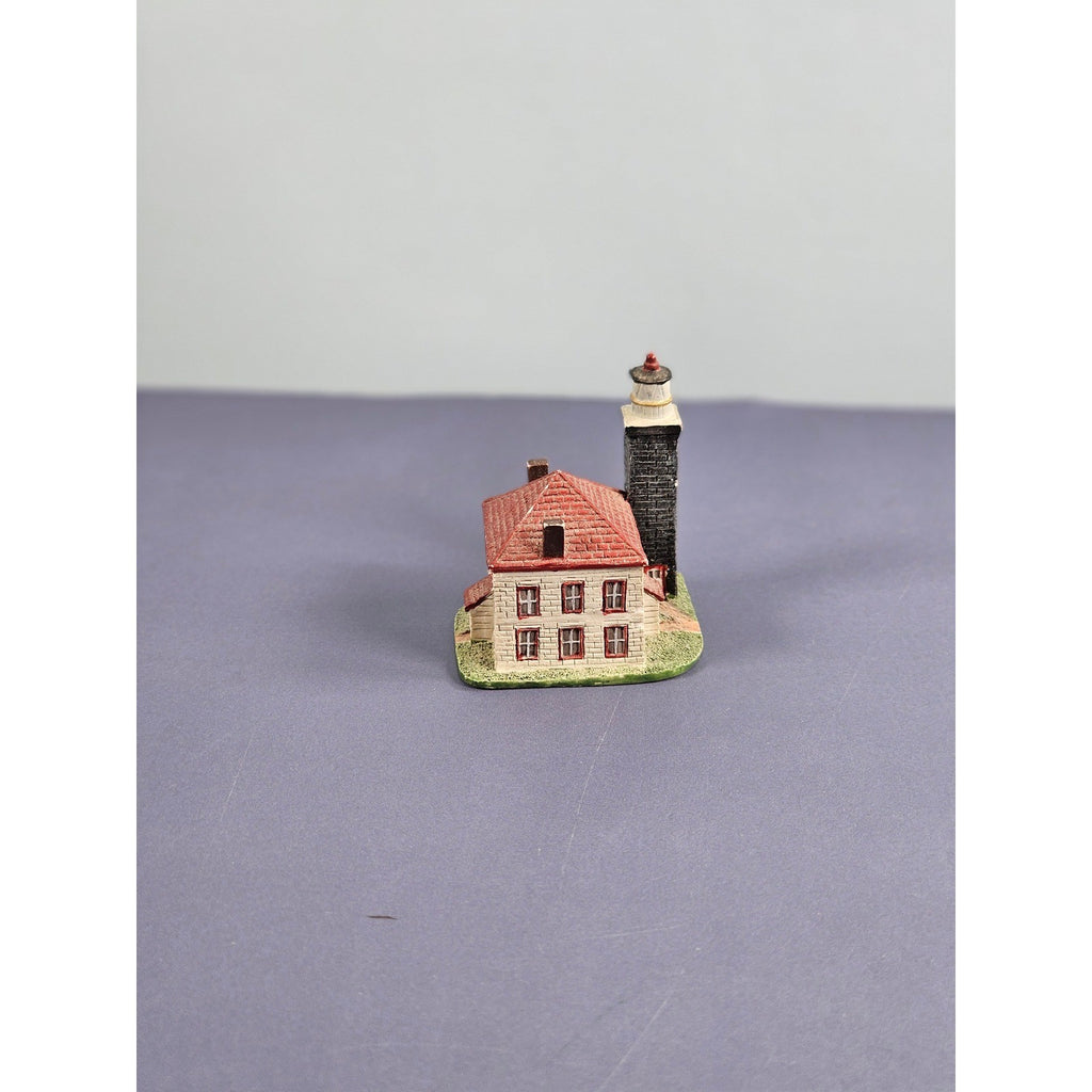 Vintage Rose Island Lighthouse Thimble Miniature Nautical Souvenir