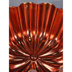 Vintage Copper Fluted Tart Pan Fluted Bowl Dessert Pan