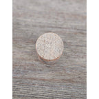 Antique Cork Cylinder Box Primitive Small Lidded Container 3.5"