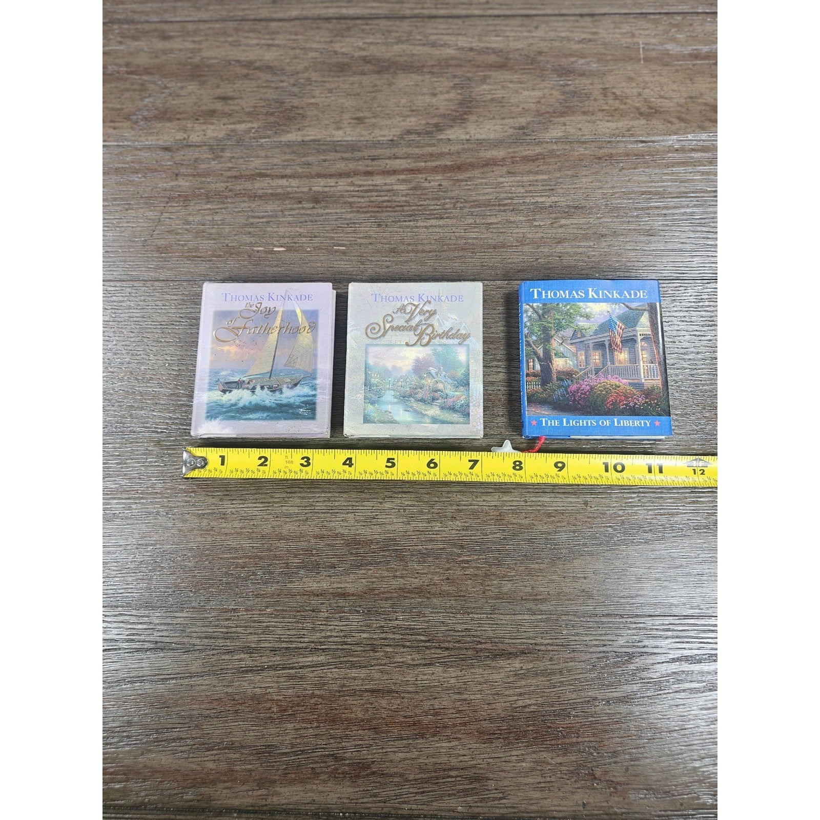 Thomas Kinkade Mini Gift Book Set of 3 Small Hardcover Keepsakes