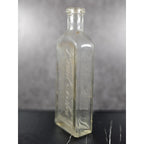 Vintage Rawleighs Embossed Medicine Bottle Clear Glass Apothecary