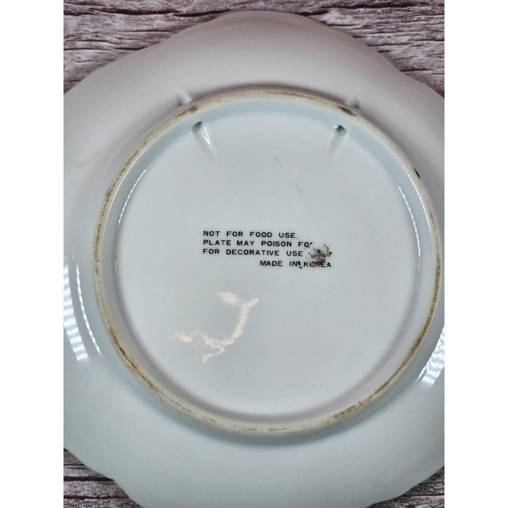 Vintage San Francisco Souvenir Plate Gold Trim Scalloped 5.5"