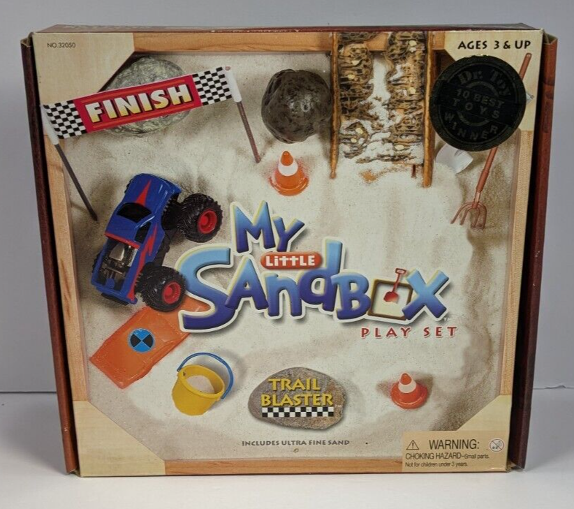 My Little Sandbox Play Set Trail Blaster Monster Truck