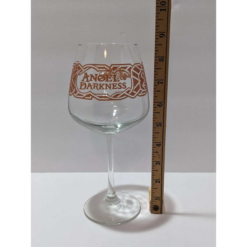 Angel Of Darkness Wine Glass Celtic Knot Goblet 8 Inch