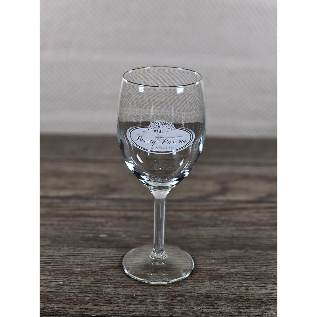 Berry Parsons Rendezvous Ridge 7" Wine Glass Clear Stemware