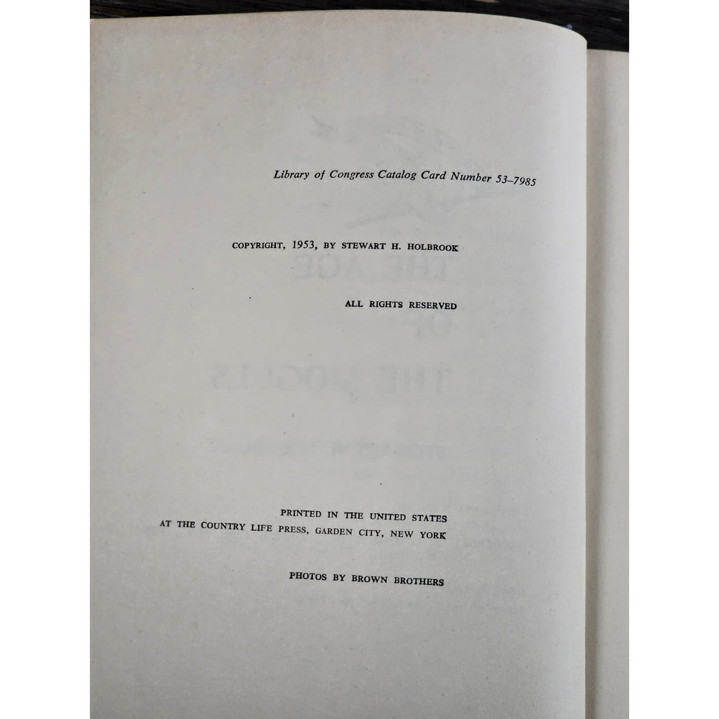 The Age of the Moguls 1953 Stewart H. Holbrook Hardcover History