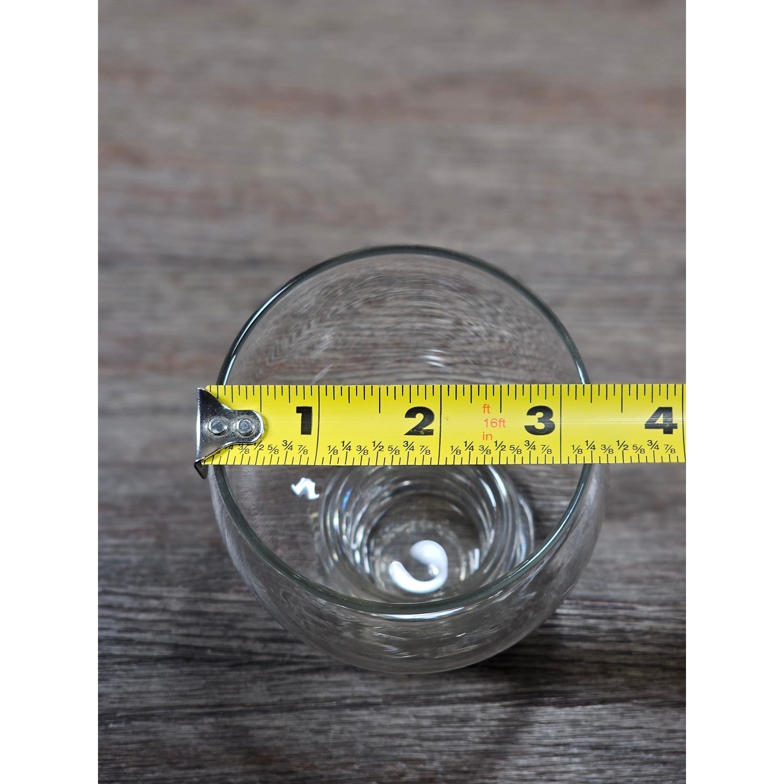 Vintage Fostoria Clear Glass Goblet Footed Stemware 5.5" Tall