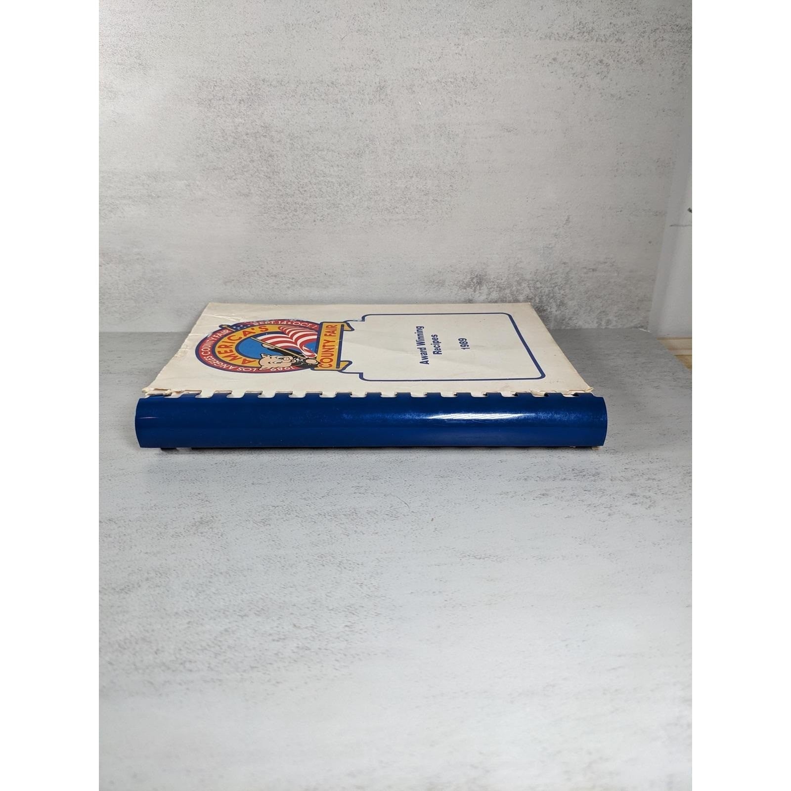 1989 LA County Fair Cookbook Award Winning Recipes Spiral Bound