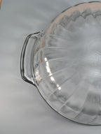Anchor Hocking 9″ Clear Glass Casserole Dish – Heavy USA Bakeware, Used Conditio