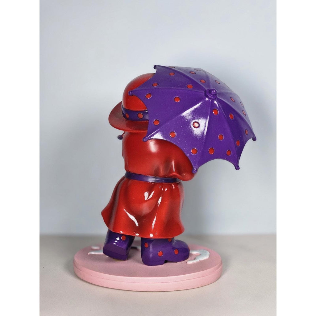 Hamilton Collection Happy Hatters Teddy Bear Figurine w COA Limited Edition