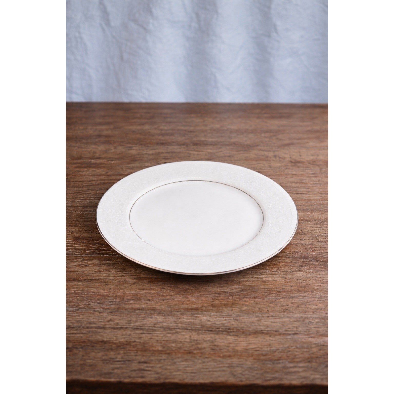 Mikasa Bridal Lace 10 Inch Dinner Plate White Fine China Japan