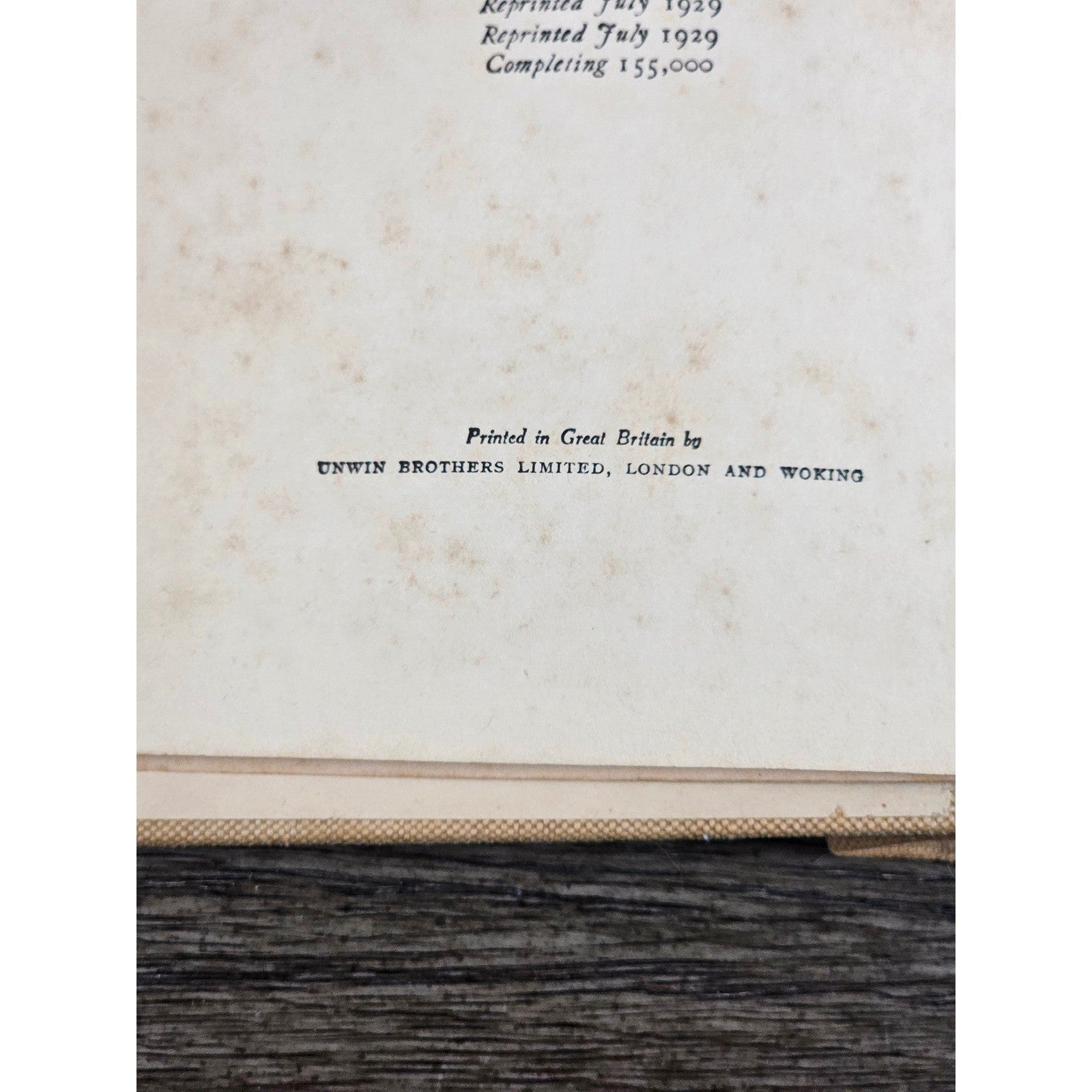 1929 All Quiet on the Western Front Erich Maria Remarque UK HC