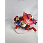 Hamilton Collection Happy Hatters Teddy Bear Figurine COA Limited Edition