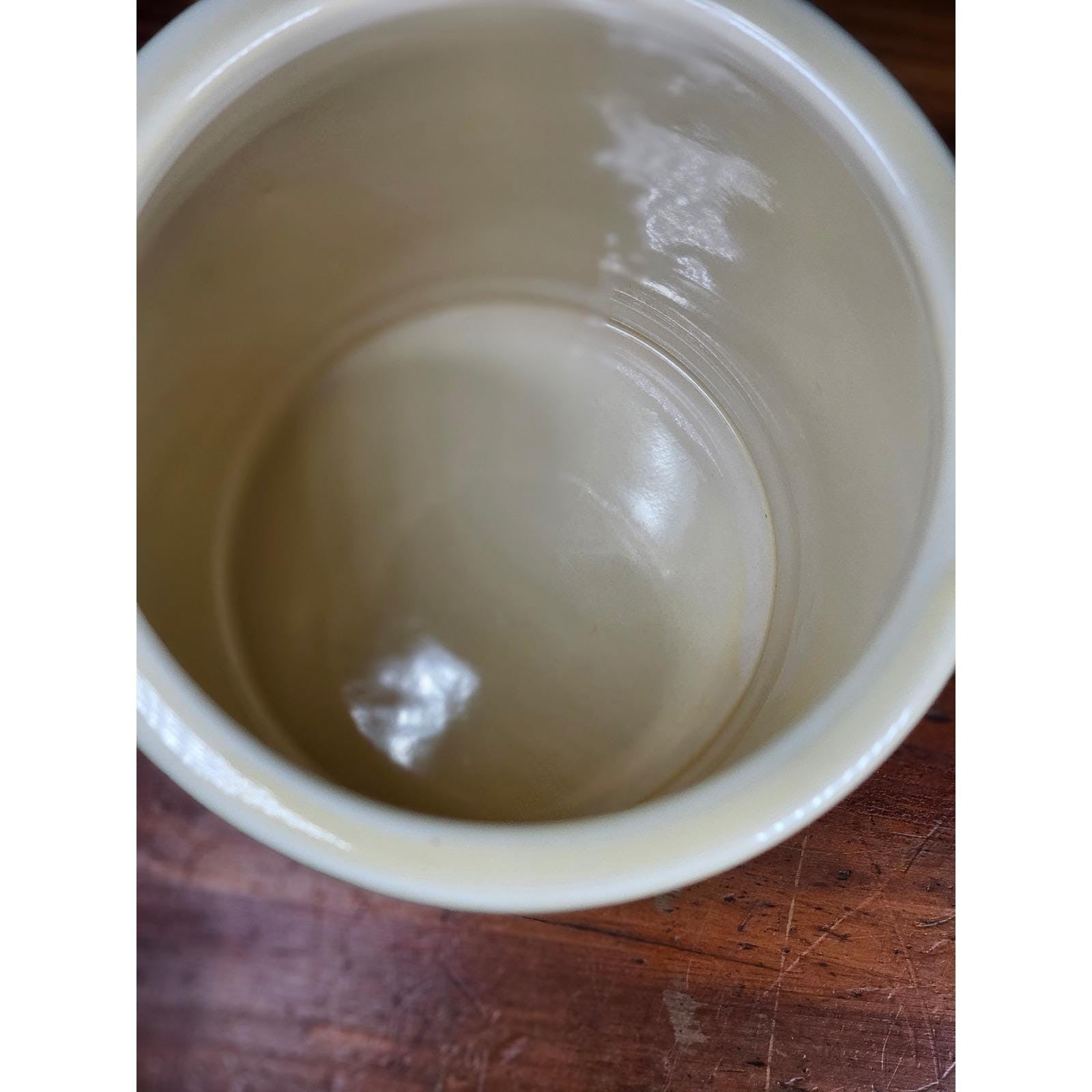 Vintage OGGI Chardonnay Wine Ceramic Canister With Lid 10 In