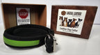 Logical Leather  Dog Collar Size Medium Green