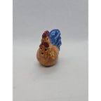 Vintage Rooster Salt Pepper Shakers Ceramic Farmhouse Set