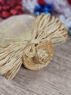 3x4 Sea Shell Angel Ornament with Starfish ~ Coastal Beach Christmas Decor