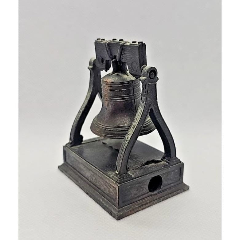 Liberty Bell Pencil Sharpener Vintage Metal Souvenir