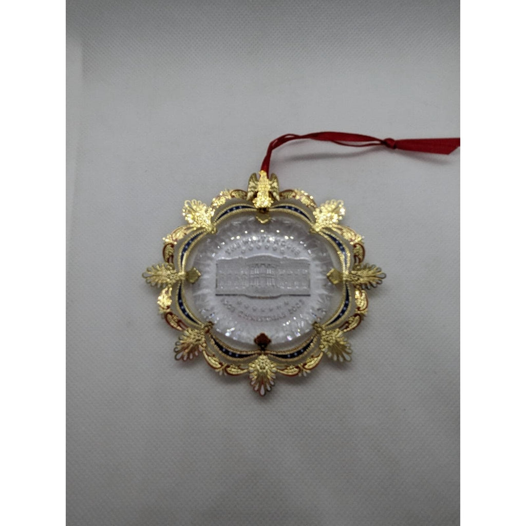 White House 2002  Historical Association Christmas Ornament Boxed