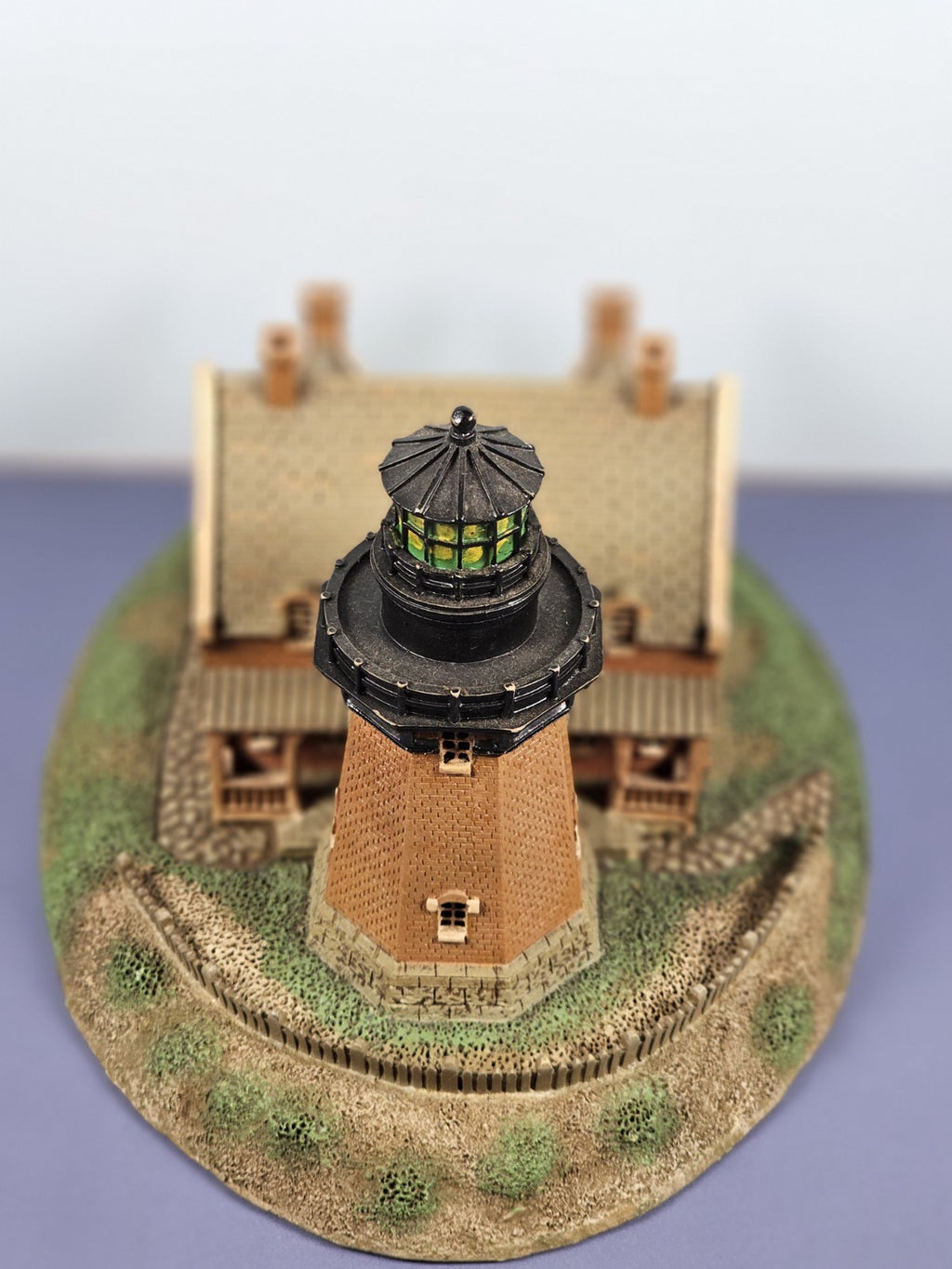 Block Island Southeast Lighthouse Historic American Lighthouses The Danbury Mint