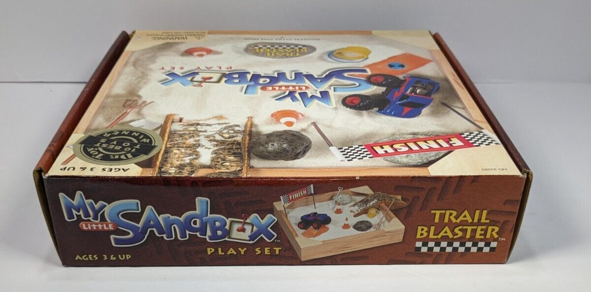 My Little Sandbox Play Set Trail Blaster Monster Truck