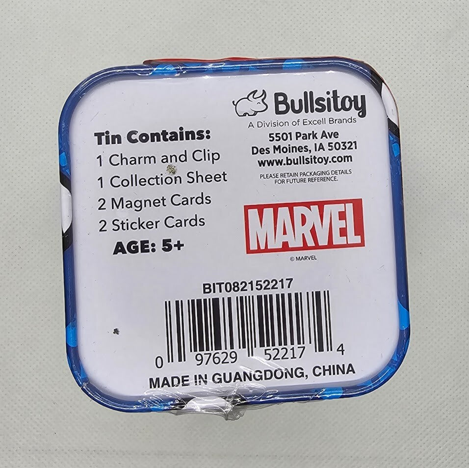 Lot of 4 Marvel Spider-Man Series 2 Charm Tins