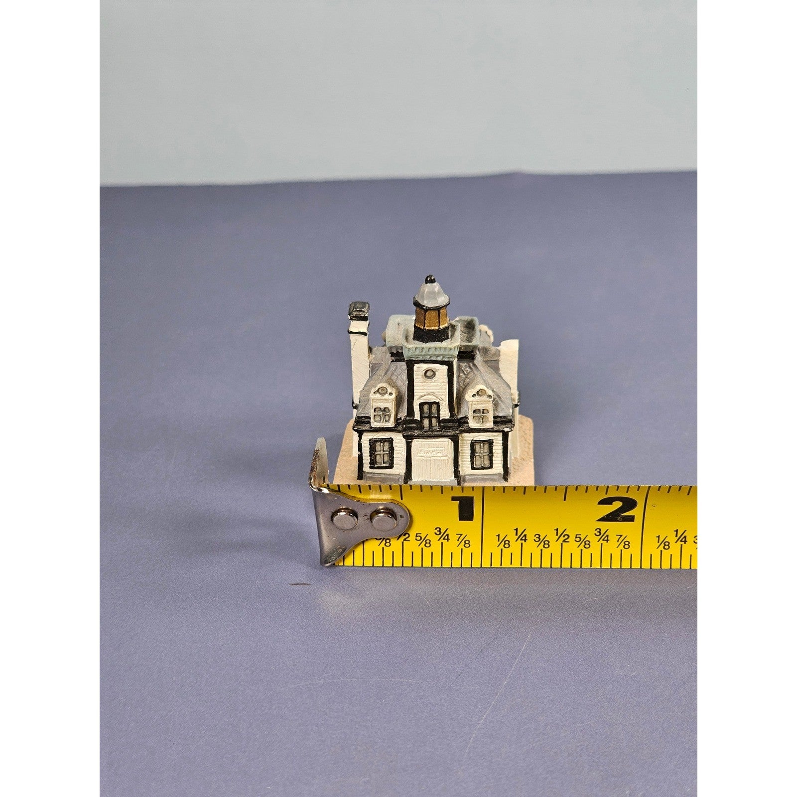 Lenox Fort Tompkins Lighthouse Miniature Missing Chimney As-Is Coastal Decor