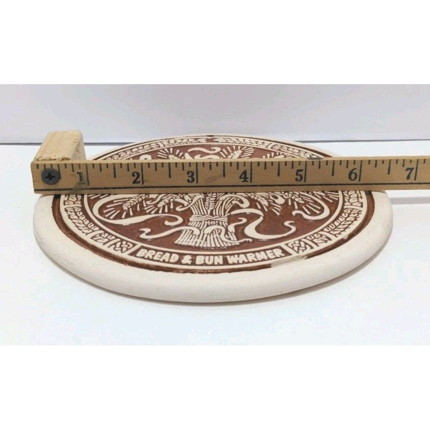 Vintage Seneca Ceramics Bread & Bun Warmer – 6.5" Diameter