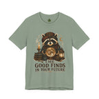 Good Finds Raccoon Graphic Tee, Vintage Thrift Lover Shirt