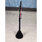 Vintage Patriotic Heart & Star Dangle Earrings – Red White Blue