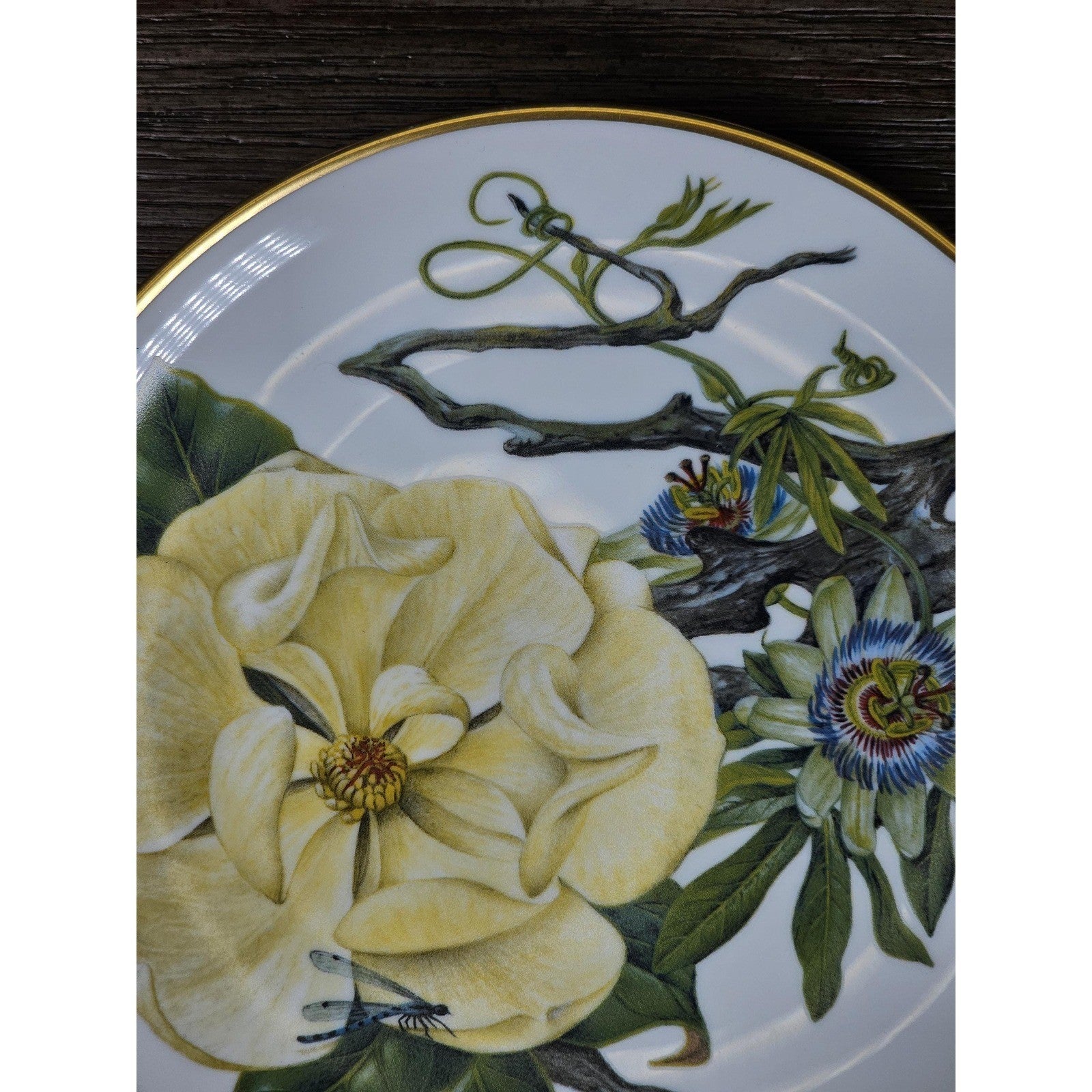 Franklin Mint Mississippi Delta Wildflowers Plate 1978